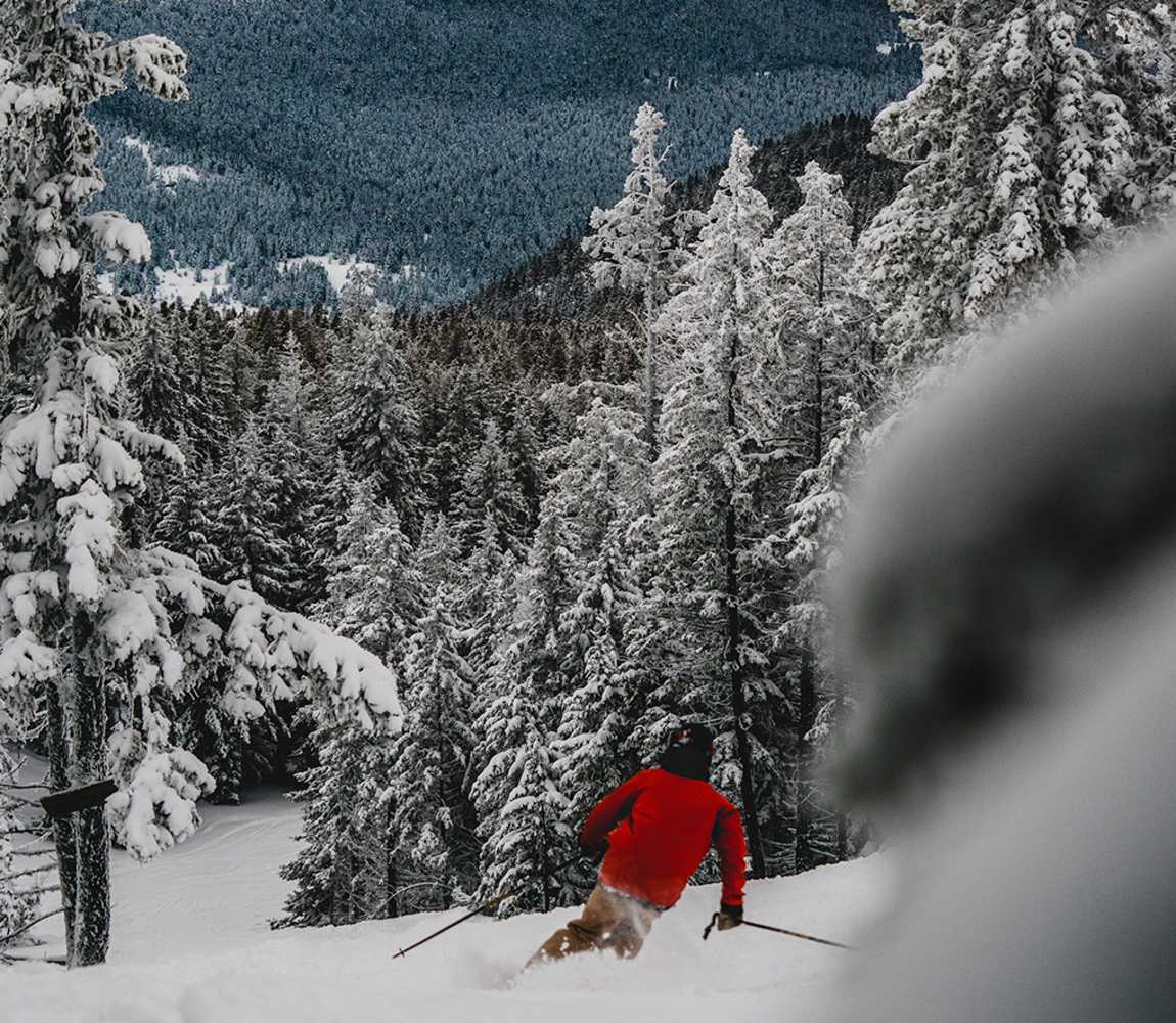 Skiing at Harper Mountain