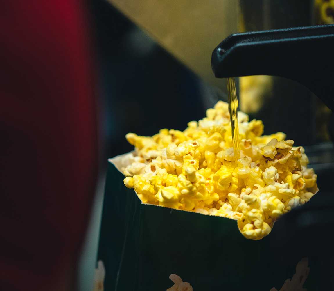 Popcorn at the Paramount Theatre for Kamloops Film Society