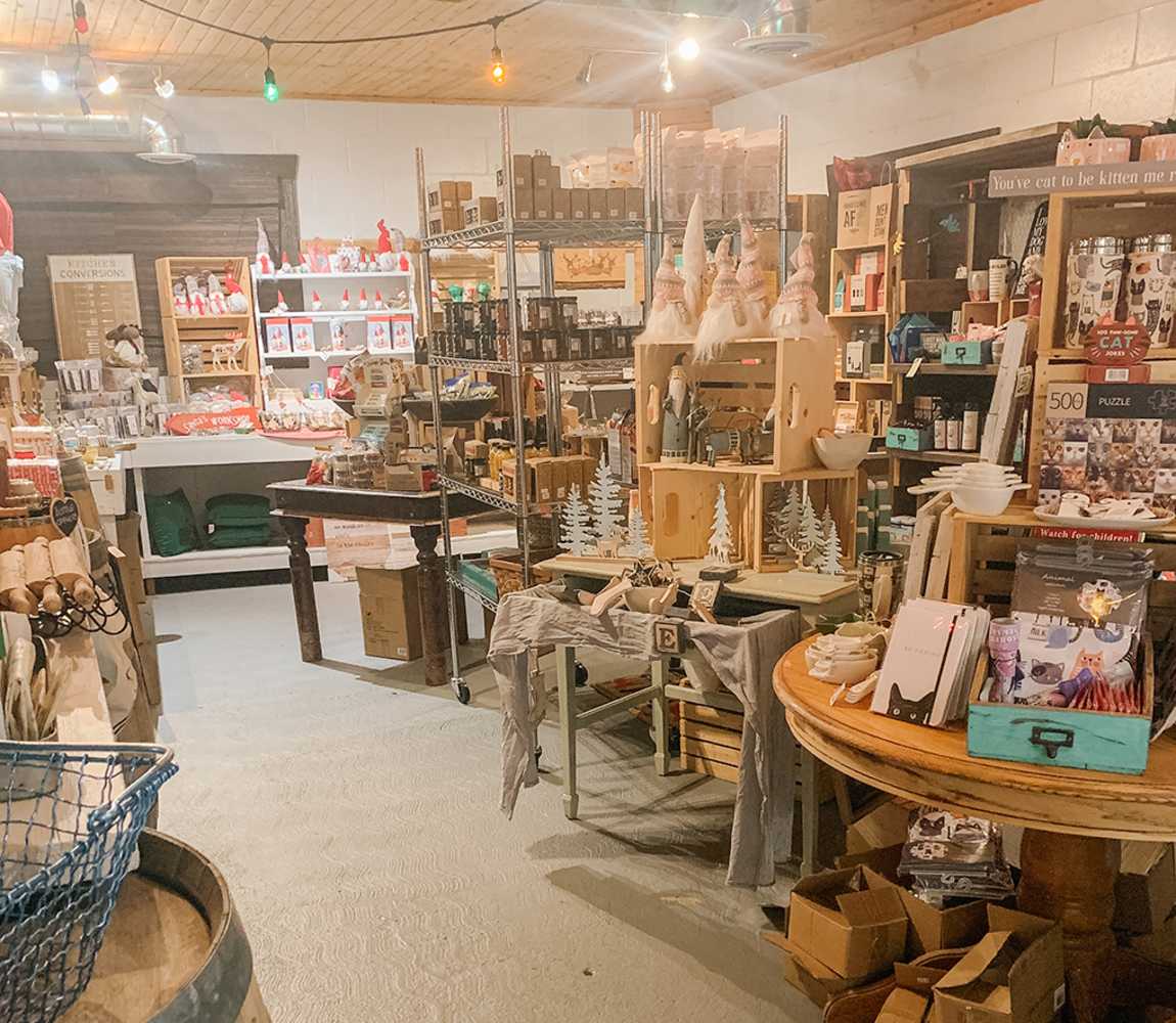 Gift shopping at the Pond Country Market
