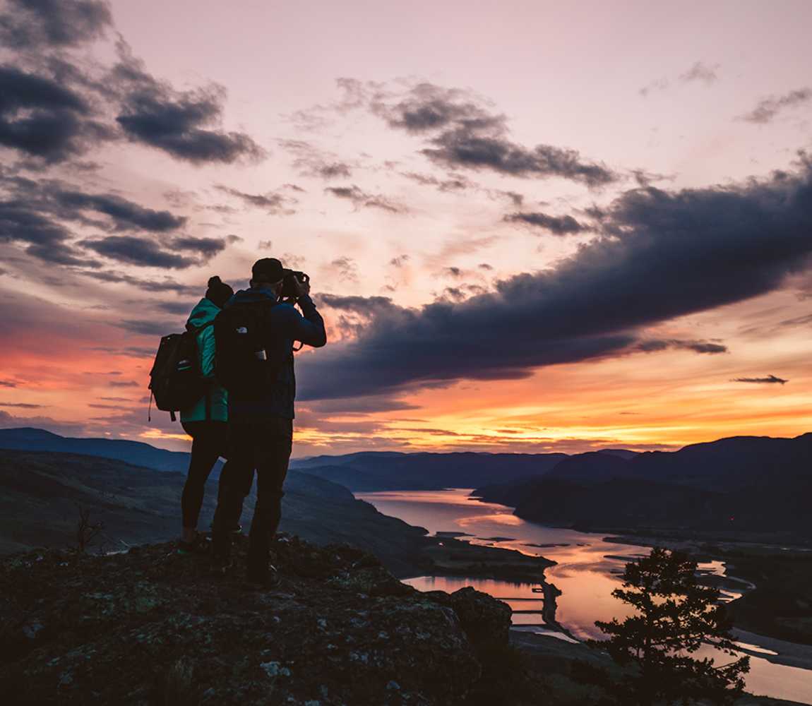 Hiking the Lava Flow Trail Lookout at Kenna Cartwright Park in Kamloops