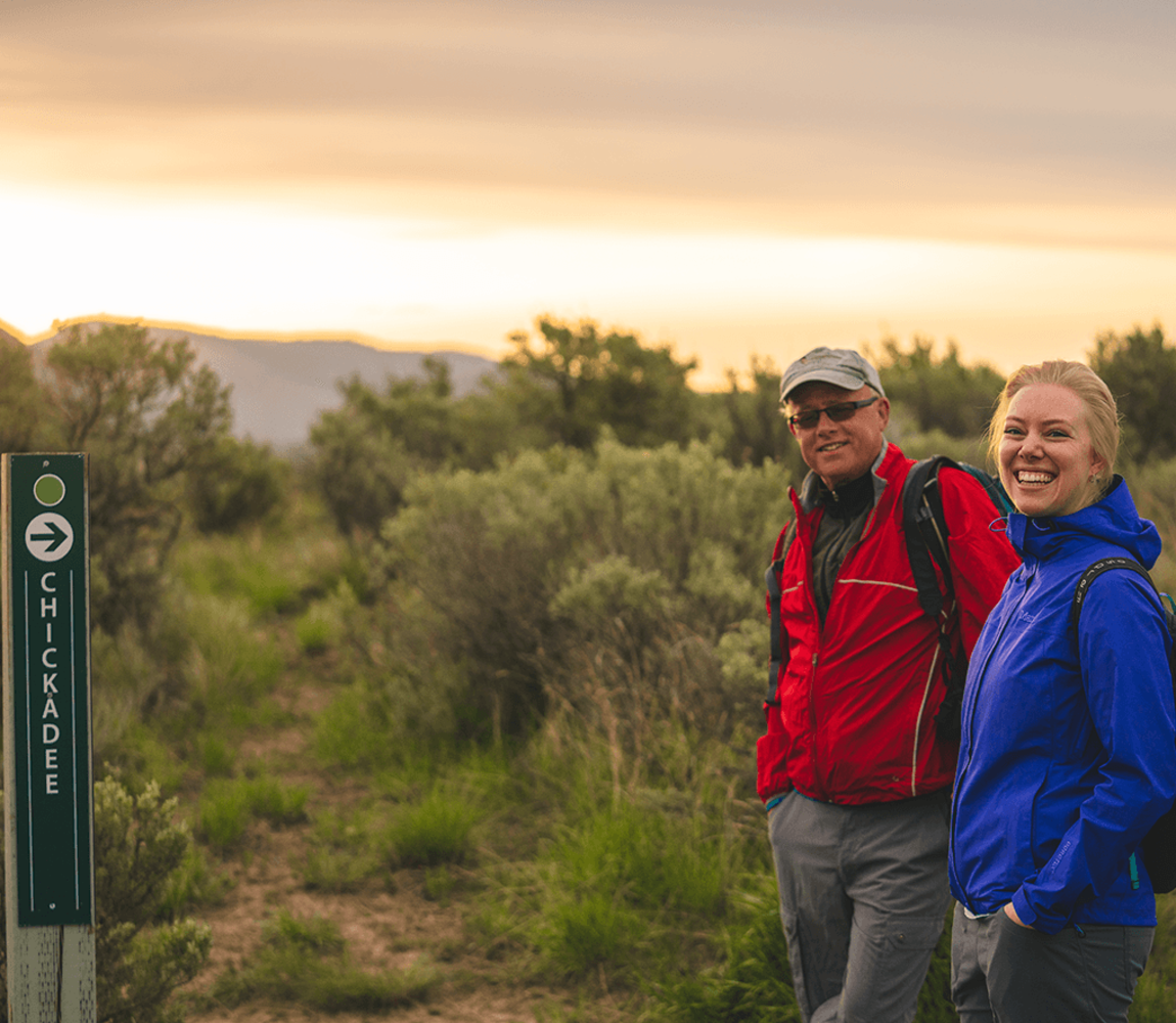 Hiking in Valleyview Nature Park