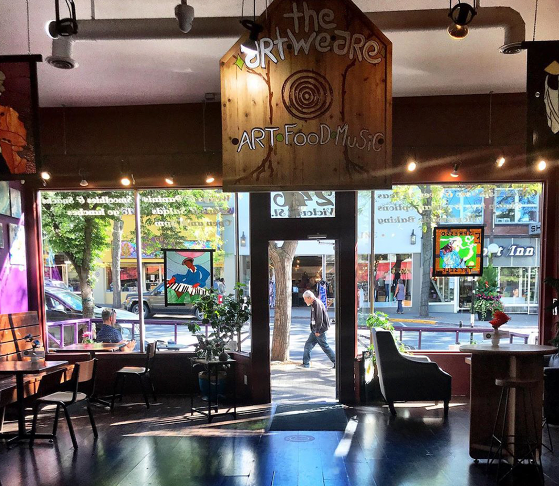 Art We Are Cafe in Downtown Kamloops