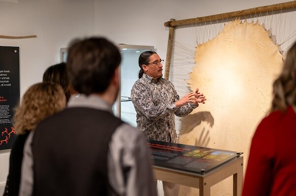 Presentation at the Secwépemc Museum located in Tk̓emlúps te Secwépemc.