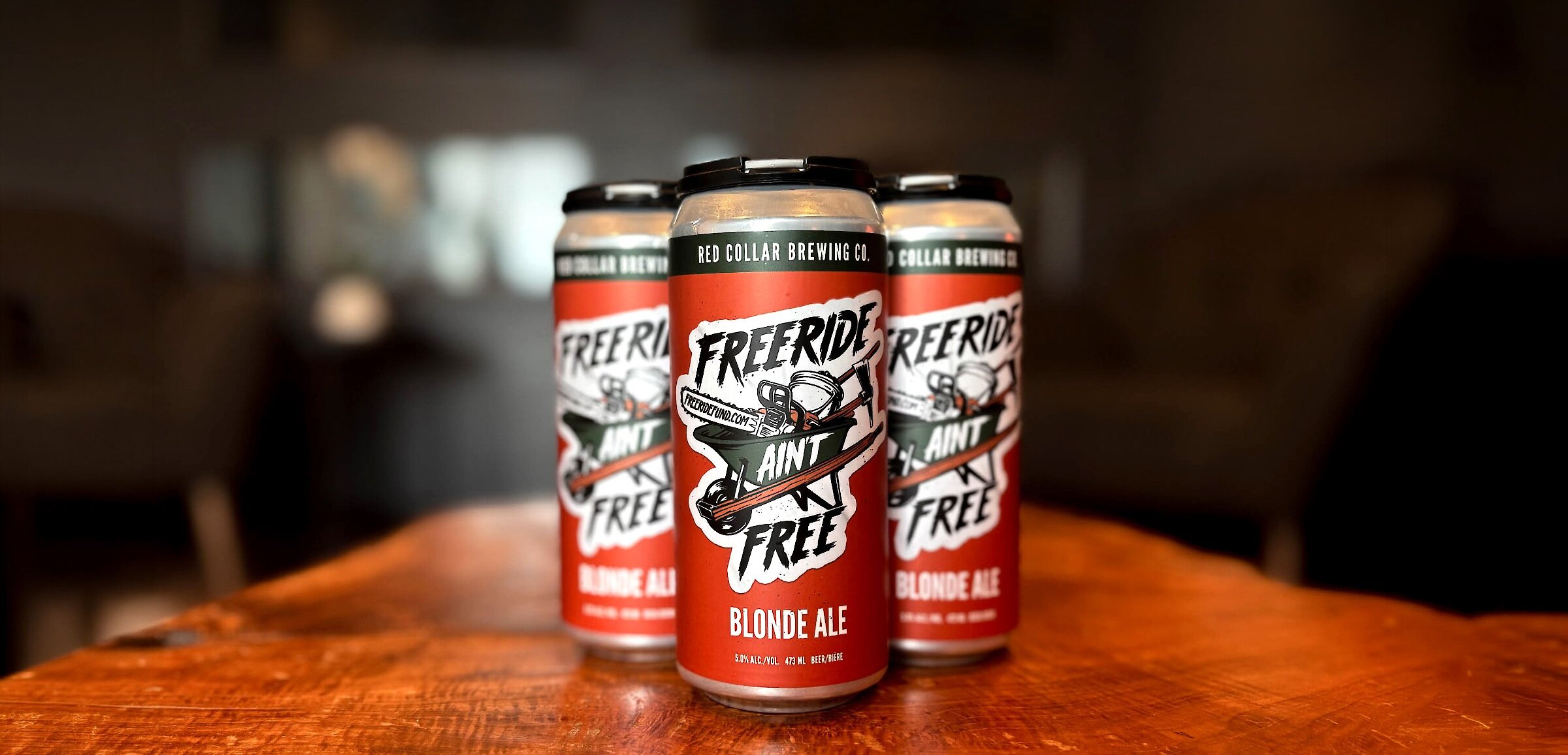 Blonde Ale in collaboration with Red Collar Brewing Co and Tourism Kamloops.
