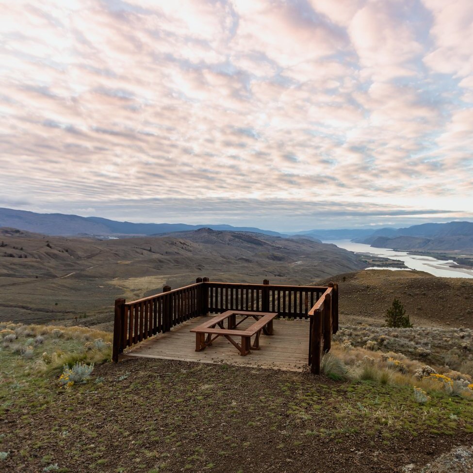 The viewing tower at the top of Kenna Cartwright Park's Tower and Sunset Trails.
